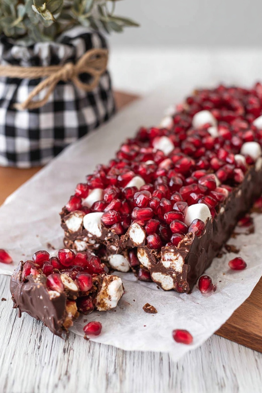 Holiday Rocky Road Bars: Easy Family Favorite with Simple Steps